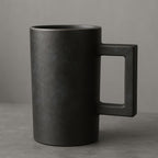 Set Of 4 - Vintage Industrial Coffee Cups