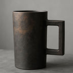Set Of 4 - Vintage Industrial Coffee Cups