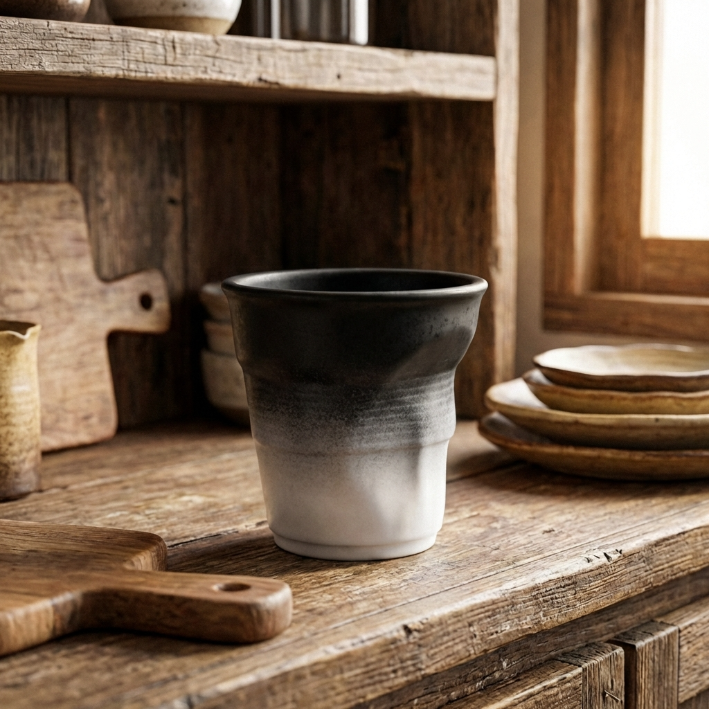 Contemporary Crushed Espresso Cups