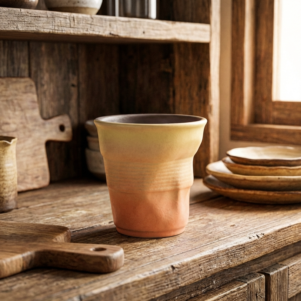 Contemporary Crushed Espresso Cups