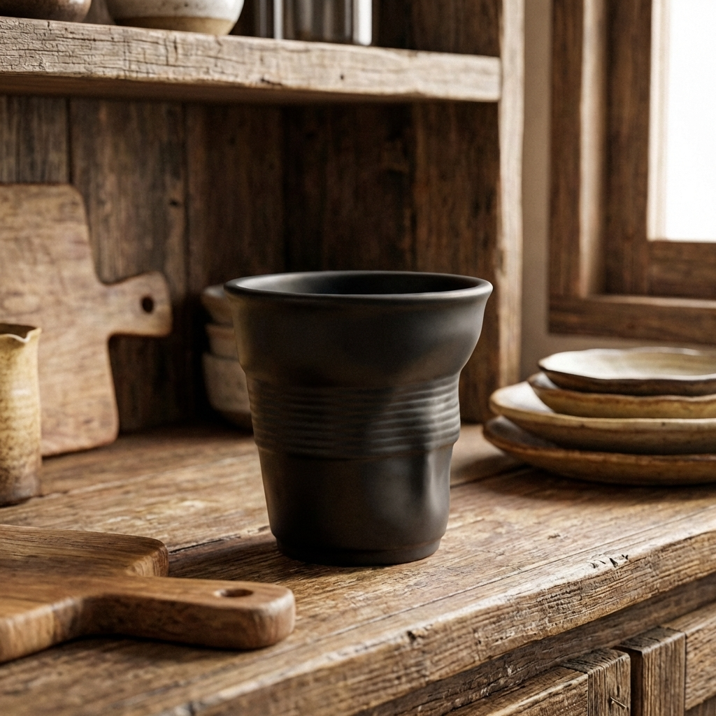 Contemporary Crushed Espresso Cups