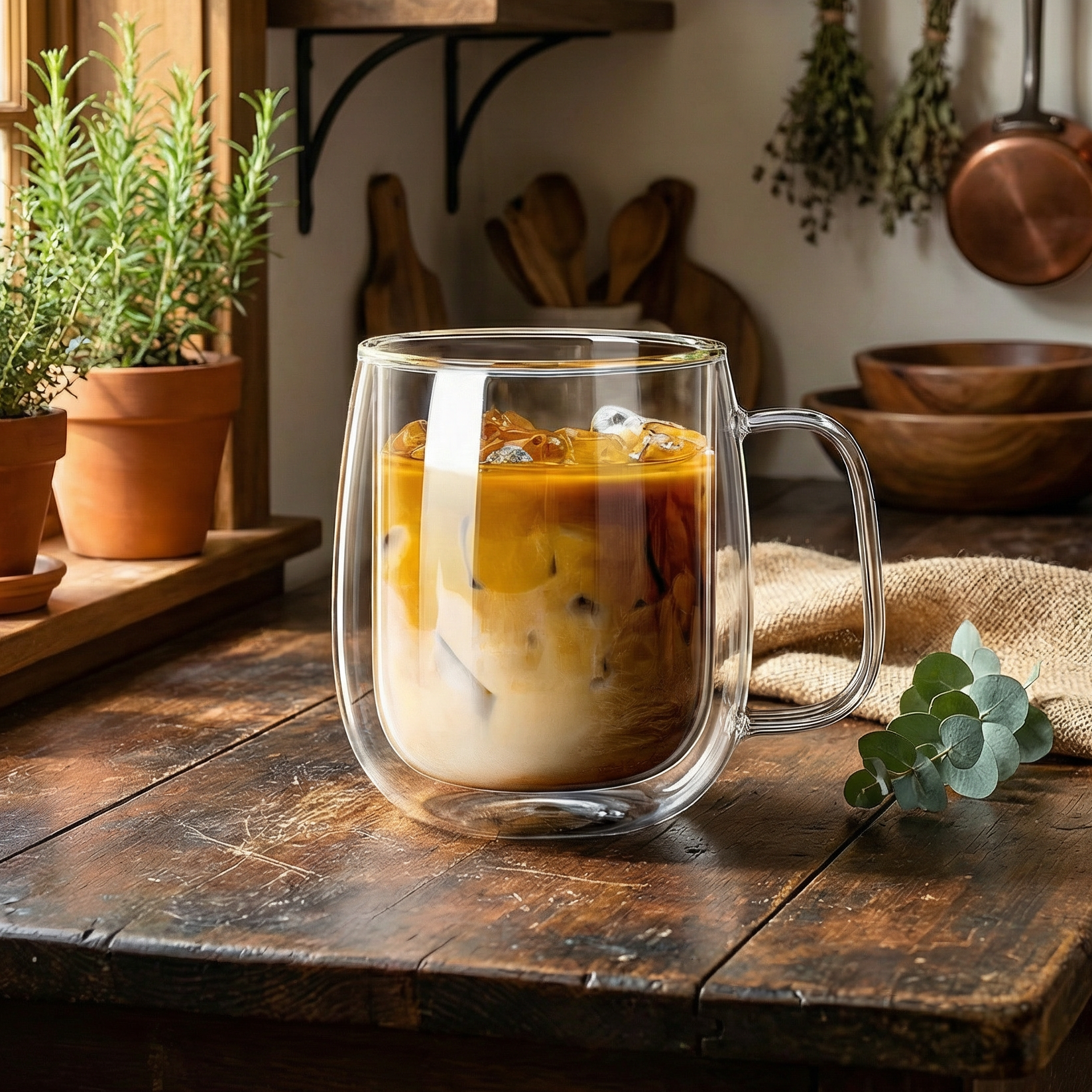 Double Walled Glass Coffee Cups