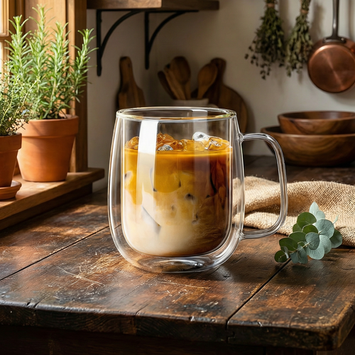 Double Walled Glass Coffee Cups